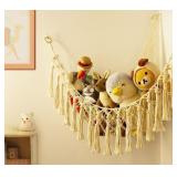 Stuffed Animal Toy Storage Hammock - Macrame
