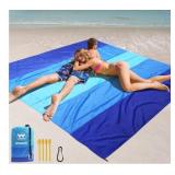 WIWIGO Beach Blanket, Sandproof Beach Mat 79" X