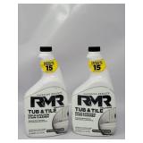 New Lot Of 2 RMR Tub & Tile Mold Mildew Cleaner
