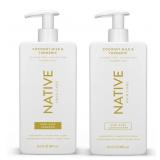 New Native Coconut & Turmeric Shampoo and