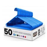 Utopia Home Plastic Hangers 50 Pack - Clothes