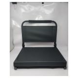 Stadium Foldable Seat Black Rip In The Back