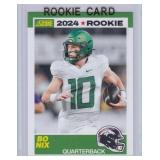 BO NIX ROOKIE CARD 2024 Score RC Oregon Ducks