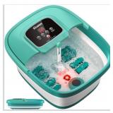 HOSPAN Collapsible Foot Spa with Heat, Bubble,