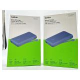 New (lot of two) Belkin Portable Charger, Power