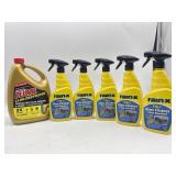 New RainX glass cleaner rain repellant and