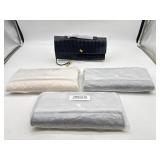 New (4x bid) Trendy Woven Evening Clutch Purses