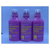 New 3 Bottle Lot of Bismuth Regular Strength