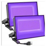 Onforu 2 Pack 100W LED Black Lights, Blacklight