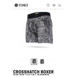 New (6 packs) menï¿½s XL Stance  CROSSHATCH BOXER