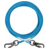 New Dog Tie Out Cable 50ft Dog Lead for