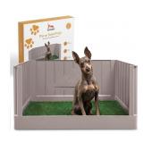 New Pup en Suite Potty - Dog Toilet/Pee Pad Tray