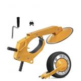 Lyellfe Trailer Wheel Lock, Heavy Duty Car Wheel