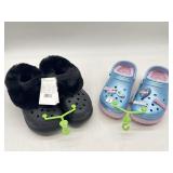 New 2-pairs Crocs M4/W6 and womenï¿½s size 6 on the