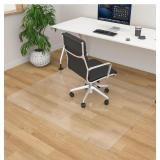 Large Office Chair Mat for Hardwood Floor - 45" x