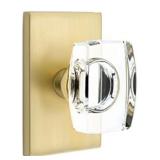 New Emtek Privacy Set, Modern Rectangle Rosette,