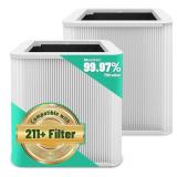 New 2 Pack 211+ Filter Replacement Compatible