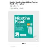 New Nicotine Stop Smoking Aid Clear PatchesStep