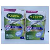 New Pair of Polident Overnight Cleanser - 90ct -