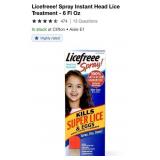 New Licefreee! Spray Instant Head LiceTreatment