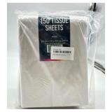 New white tissue paper for gift bags, 150 sheets