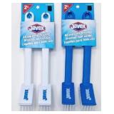 New Javex All Purpose Scrub Brush, Blue & White,