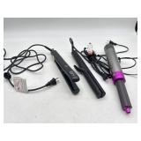 HSI flat iron and more hair products (all are in