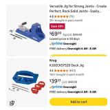 New sealed (lot of two) Kreg items- deck jig and