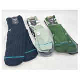New menï¿½s 9-13 large Stance socks and Rowan