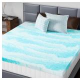 Memory Foam Mattress Topper Queen, 3 Inch Thick