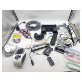 Assorted electronics lot-surge protectors, HDMI