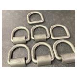 Heavy Duty Weld-On Forged D Ring 18,000lbs 5/8