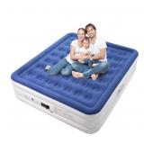 New OhGeni King Air Mattress with Built in