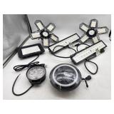 LED deformable lights, shop lights, vehicle