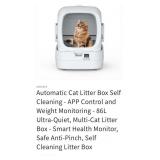 Automatic Cat Litter Box Self Cleaning, tested