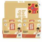 New Hello Bello Diapers, Size 2 (10-16 lbs)