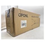 New 52-inch ceiling fan with light (white)