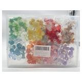 New Assorted 8 Colors Mixed Acrylic Beads for