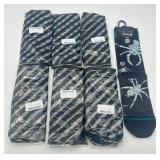 New Lot of 7 Stance Frigid Socks (Large, Black)