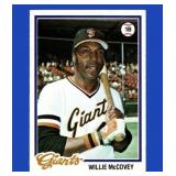 Vintage 1978 Topps Set-Break # 34 Willie Mccovey