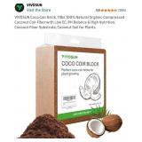 VIVOSUN Coco Coir Brick, 11lbs 100% Natural