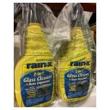 Lot of 2 Rain-X 5071268 2-in-1 Glass Cleaner