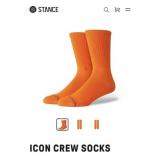 New (lot of 12)Medium Stance ICON CREW SOCKS,