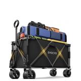 New Wagon Carts Foldable with Big Wheels, 460LBS