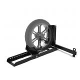Adjustable Motorcycle Stand, Wheel Chock Upright