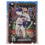 Yoshinobu Yamamoto Rookie 2024 ToppsHoliday RC
