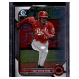 Rare Chrome 2022 Bowman Draft Elly De La Cruz