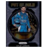 Kyle Larson Chrome 2023 Panini Prizm Pot of Gold