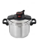 T-fal Clipso Stainless Steel Pressure Cooker, 6.3