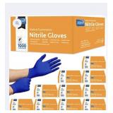 Inspire Nitrile Blue Gloves 9 boxes or 100 (1 box